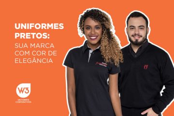 Exemplos de uniformes pretos